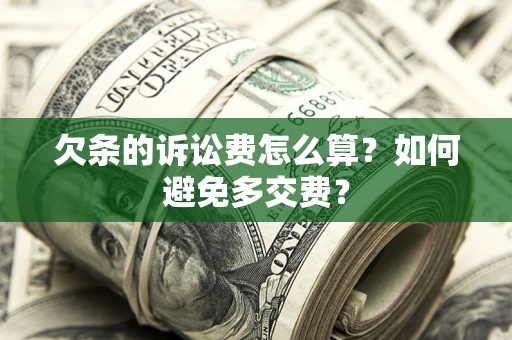 北京欠条的诉讼费怎么算？如何避免多交费？
